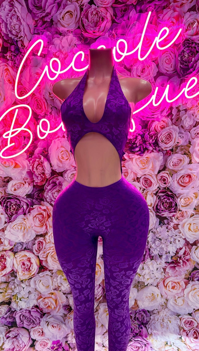 Purple Jumpsuit