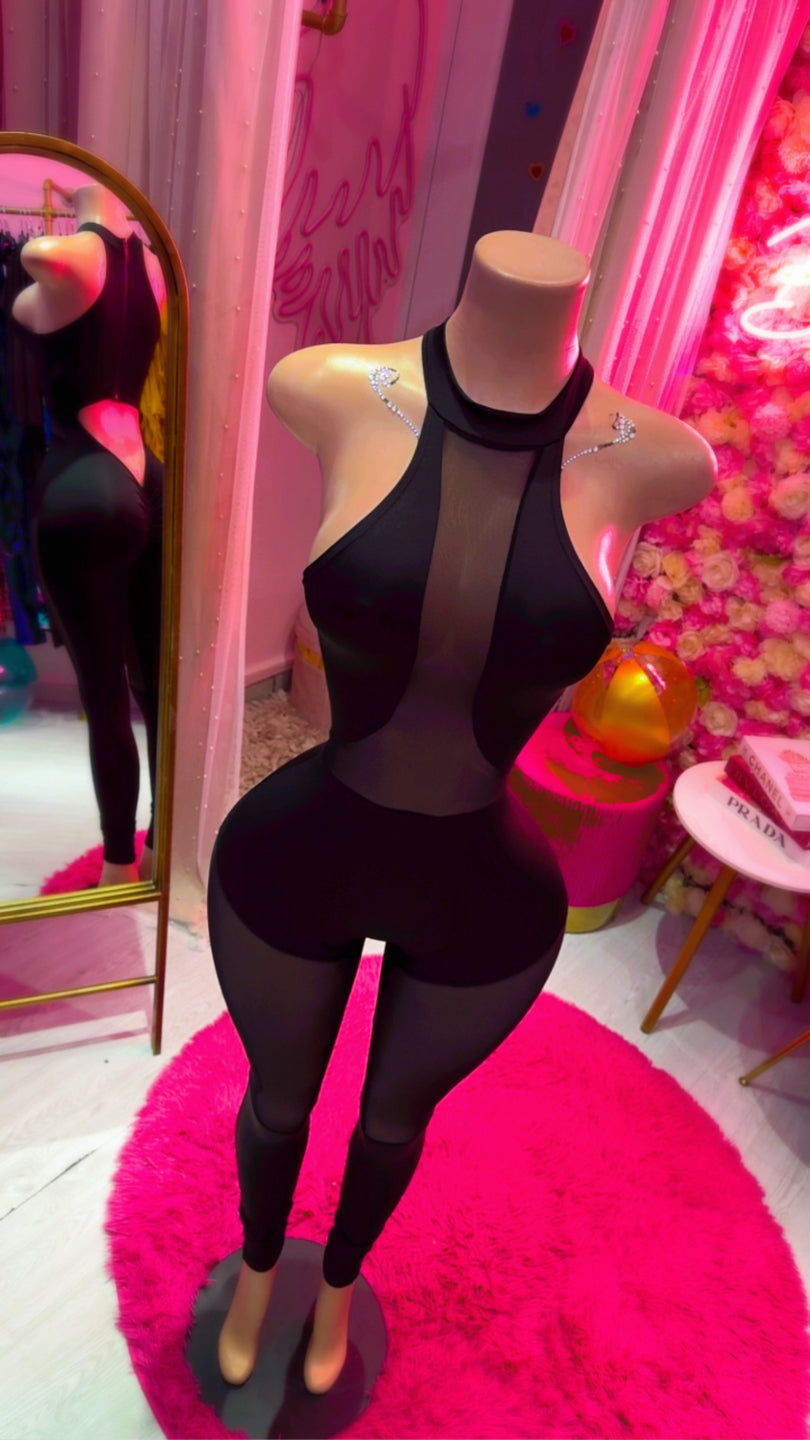 Black diva Jumpsuit