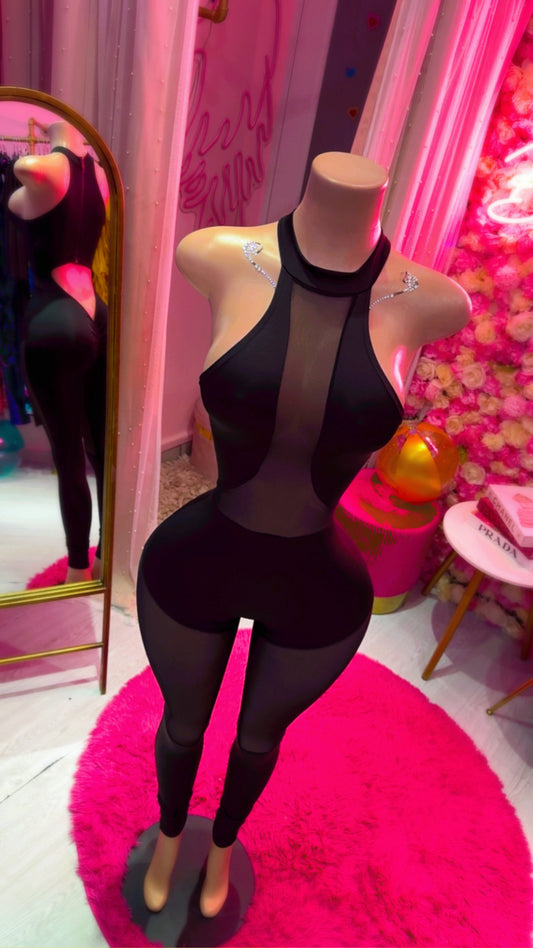 Black diva Jumpsuit