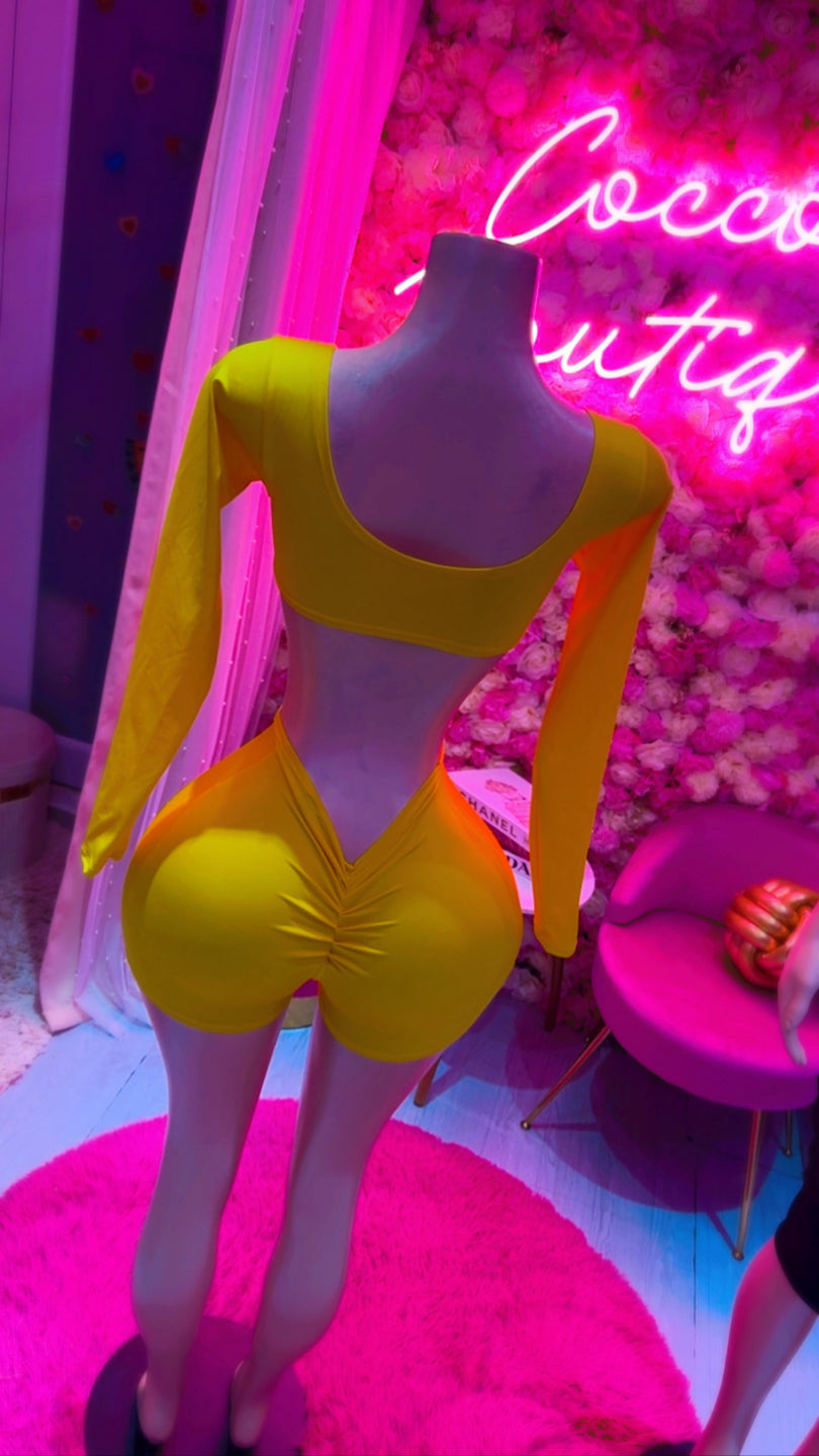 Romper yellow 💛