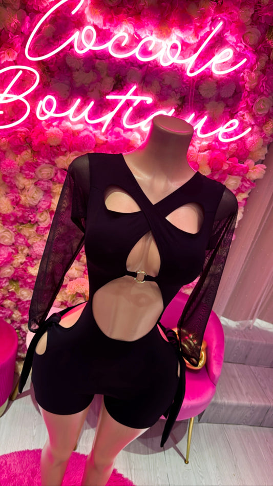 Romper black