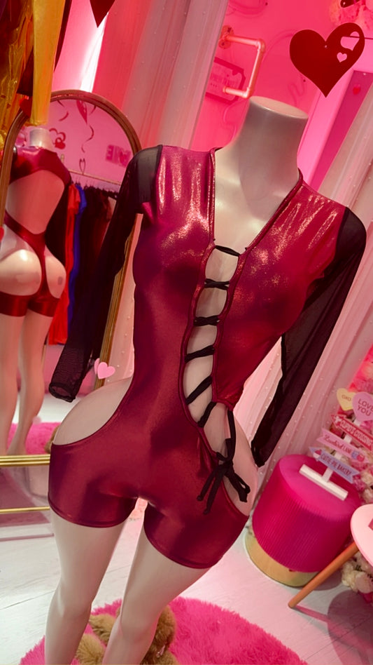 Red flame romper🔥