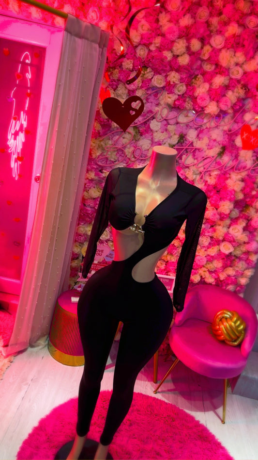 Black special jumpsuit 🖤