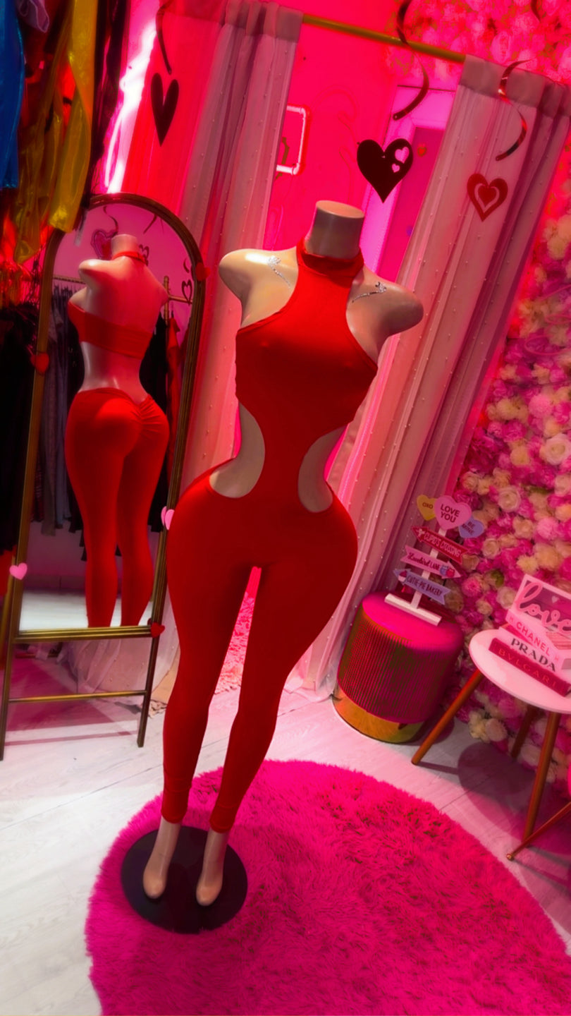 Red Jumpsuit Alma