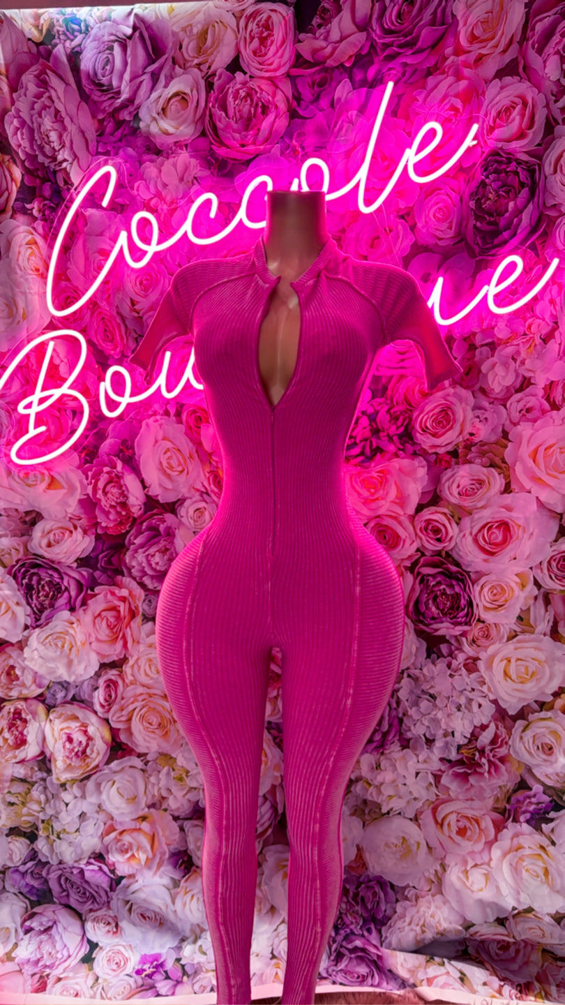 Pink Jumpsuit