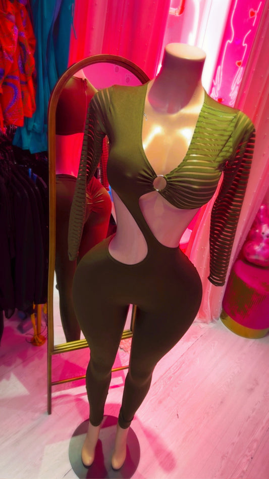 Jumpsuit green ✨