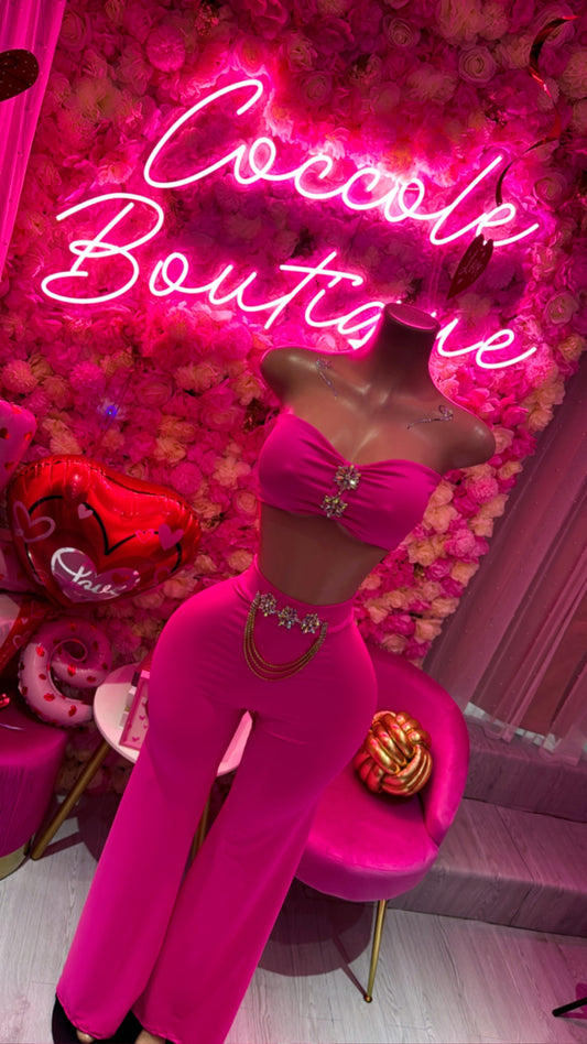 Pink Set Palazo